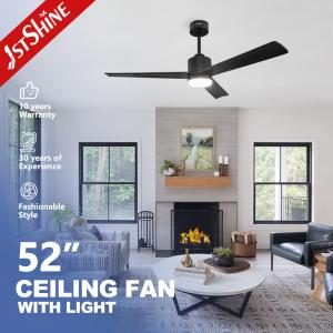 China 220v Reversible Modern Smart Ceiling Fan Remote Control 3 Colors factory