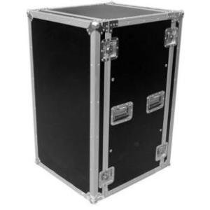 China Aluminum Moving Rack Flight Case Tool Box Potable For Camera / 18U Aluminum Storage Flight Case factory
