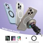 Starry Sky Light Magnetic Car Wireless Charging Bracket Built-In Silent Cooling