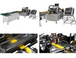5-65m/Min Air Filter Making Machine , 50HZ Rotary Pleating Machine