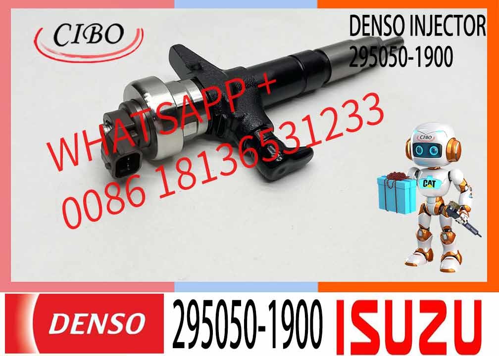 High Quality Common rail Diesel Fuel Injector 295050-1900 For IS-UZU 8-98260109-0 095000-6170 065000-6172 095000-6173