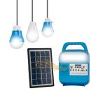 IP55 6000mah 3 Watt 6 Volt Solar Radio Light Kit For Camping