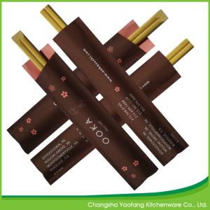 China Chinese Bamboo Biodegradable Chopsticks 21cm Tensoge Eco Friendly Customized factory