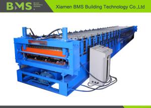 China Roof And Corrugated Panel Double Layer Roll Forming Machine For 1219mm Width factory