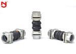 Q235 Hydraulic Flexible Pipe Connectors Rubber Vibration Reduction With Bolt