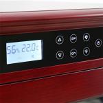 Large Kitchen Fridge Furniture Red Wine Cooler Cabinet With Door Lock