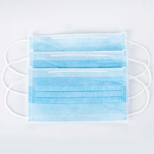 China 3 Ply Earloop 3 Layer Face Mask Protective Surgical Mask Anit Dust Lightweight factory