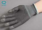 Clean Room PU Dispensing Nylon Anti Static Gloves For Factory Workshop