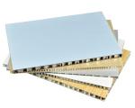 Modern PPG Coating 5800mm Length Aluminum Honeycomb Panel Fireproof