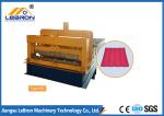 New 6500 mm long color steel glazed tile roll forming machine / glazed roof tile