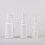 Plastic Medical HDPE Bottle Screw Sealing Type Nasal Rotation Spray Bottle