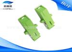 SM SC APC Fiber Optic Components Sinplex Fiber Optic Adapter Auto Shutter