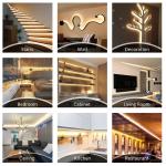 10mm 240leds 4000K Natural Die-Cutting Board SMD2835 Led Strip Light for Indoor
