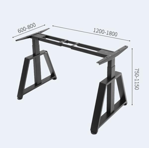 80 kgs Capacity Modern White Telescopic Metal Coffee Sit Table with Lifting
