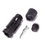 30A Solar PV Connector IP67 Waterproof 1500V DC Electrical 4mm Wire
