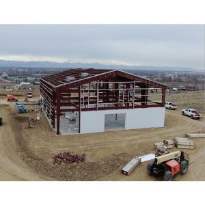 China Metal Building Material Prefab Warehouse For Sale Building Steel Structure Metal Warehouse Prefab Commercial Building Structure factory