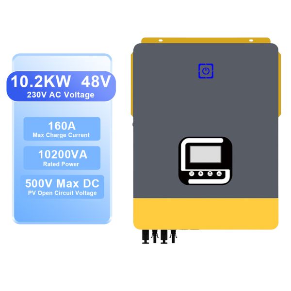 China 10.2kW 48V Solar Hybrid Inverter with MPPT and WiFi factory