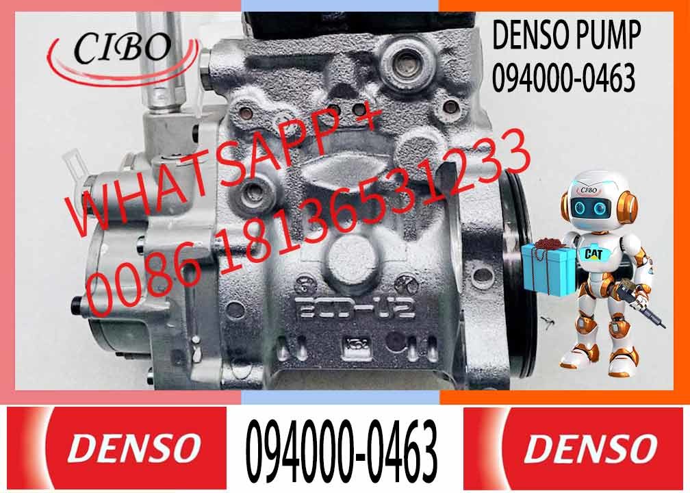 High Quality Common Rail Fuel Pump 094000-0463 diesel fuel injection pump 0940000463 For Excavator Diesel PC400-7