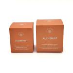 Custom White Card Paper Custom Candle Jar Boxes Packaging High Quality OEM