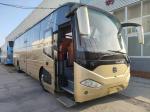 Used Travel Bus Yuchai Engine Double Doors 53 Seats 12 Meters Second Hand