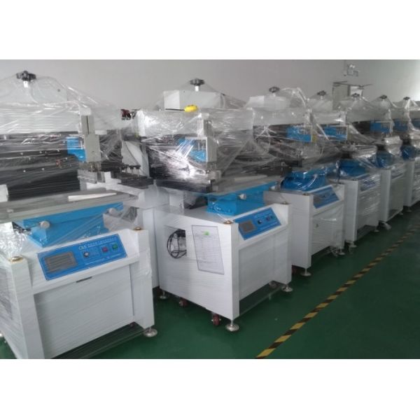 China 0.6m LED Solder Paste Screen Printer Easy Operated With Servo System factory