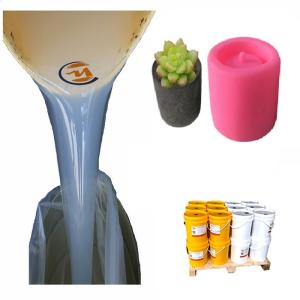 China 25 Shore A Platinum Cure RTV2 Liquid Silicone Rubber Concrete Pots Mold Making factory