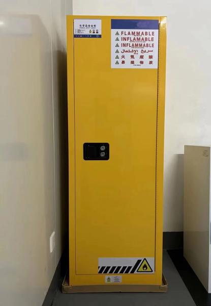 PP Chemical Reagent Storage Cabinet Corrosion Resistance Anti Leakage Double