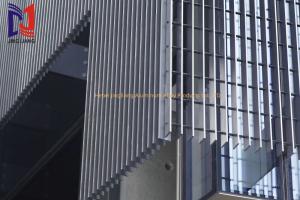 China Aluminum Alloy Grille Products for Cladding Wall factory