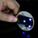 LED Bottle Sticker With Plastic Shell For KTV, Leisure Bar, Birthday , Wedding