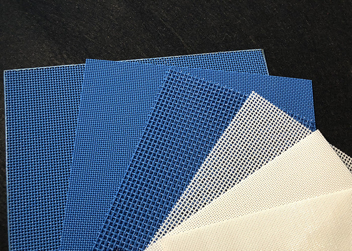 Plain Weave Square Hole Polyester Mesh Belt Mining Industry