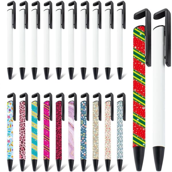Sublimation Blanks Plastic Ballpoint Pen Creative Promotional Pen For DIY Logo