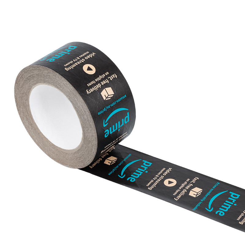 Adhesive Paper & Film Tape Water Activated Paper Tape Custom Packing Kraft Paper Tape