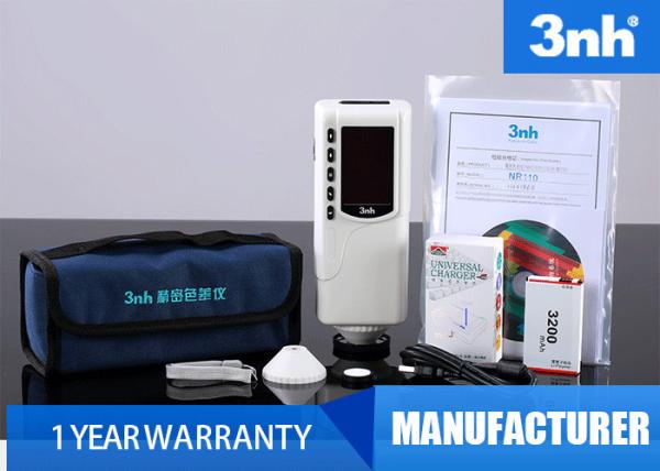 4mm Measuring Aperture 3nh Colorimeter Color Difference Meter NR110 Illuminance