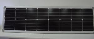 China 50w 60w 80w 100 Watt Integrated Solar Street Light For Home all in one Led Solar Integrated Lamp 135lm/w factory