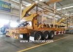 40 Tons Capacity Sidelifter Trailer Telescopic Boom Side Lifter Trailer