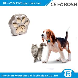 China RF-V30 smart mini waterproof cow dog cat gps tracker pet with wifi location factory