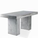 China Foshan City Concrete Patio Side Table for Outdoor Decor Concrete Table