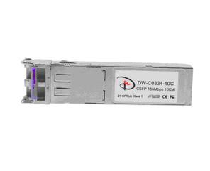 China 155Mbps,Tx1310nm/Rx1490nm;Compact SFP bidi,10KM, DDM 0ºC~+70ºC,Optic Module/Transceiver factory