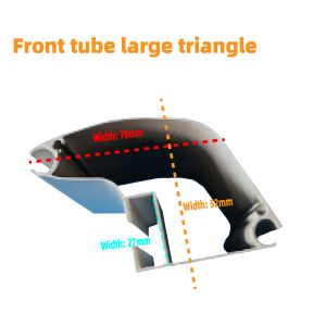 China Aluminium Alloy Sunshade Awning Accessories Aluminum Awning Tube Triangle on sale