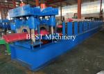 Low Noise Corrugated Roof Tile Roll Forming Machine 350H Steel Hydraulic Cutting