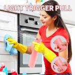 300ml Pink Cylindrical Smooth Plastic Bottle With Pink Spray For Spray Bottle