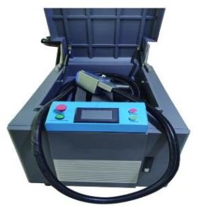 China 1064 Nm 100w 200w Fiber Laser Cleaning Machine For Removal Rust Of Metal factory