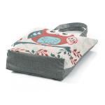 European and American female owl printing canvas shopping bag printing Retro