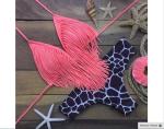 Swimwear button 2018 Sexy Bikinis women swimsuit brazilian woman Bandeau Push up