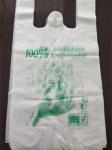 Large Biodegradable Check-Out T-Shirt Bag