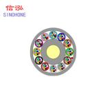 FTTH 1 Km Fiber Optic Cable , Fiber Optic Network Cable High Durability