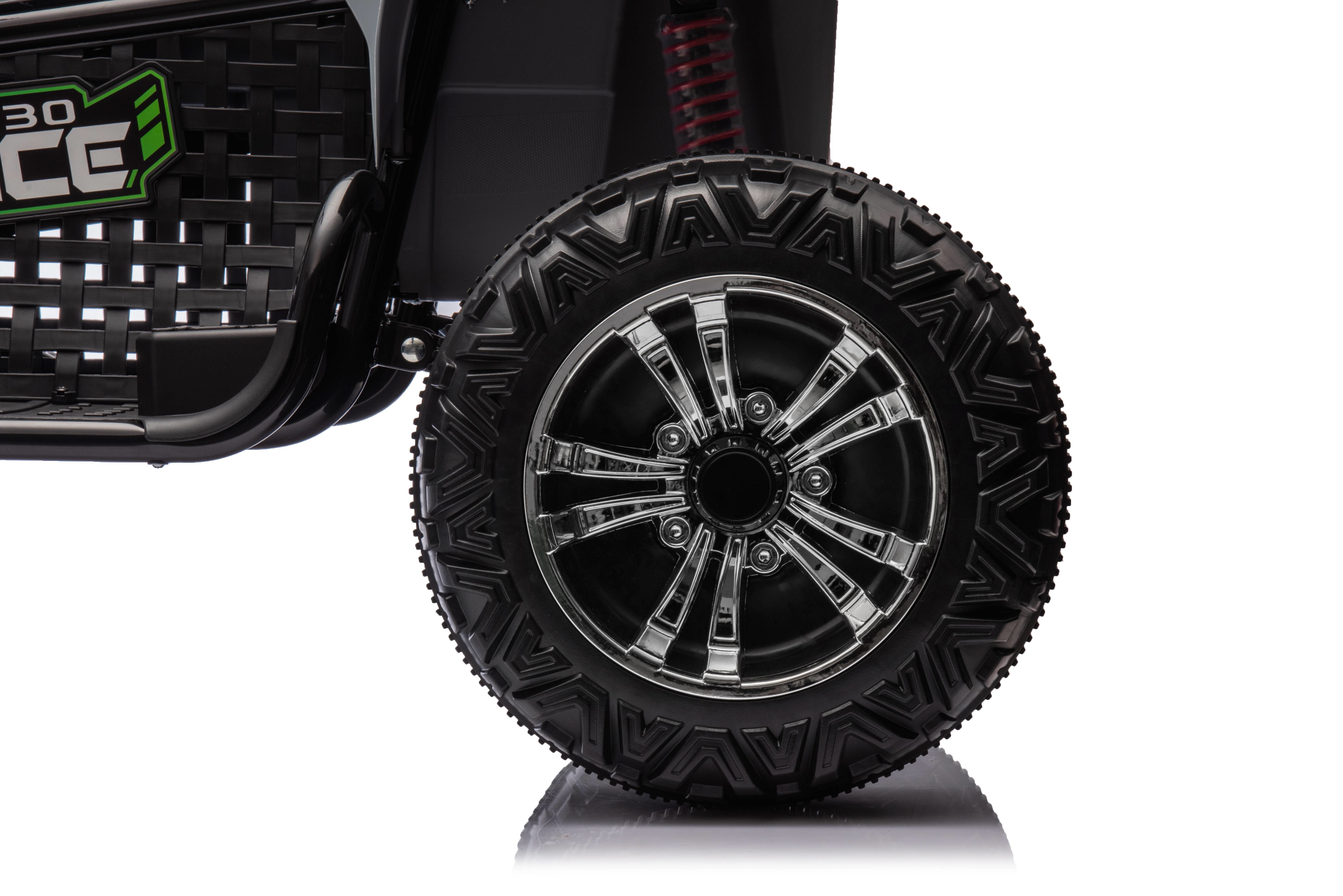 CJ-S621,12V7AH*1 540*2 Front light Four wheel suspension Bluetooth/FM Power display,product Size 119*68.5*75.5CM