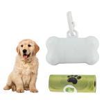 ODM Bone Dog Waste Bag Dispenser PP Poop Bag Holder For Leash
