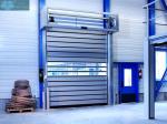 1.2m/S 0.8mm Curtain Industrial High Speed Roll Up Doors