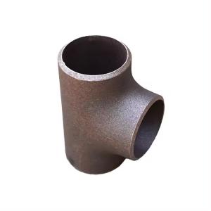 China Equal Reducing Tee Seamless Pipe Fittings 3000-9000LBS Pressure Rating factory